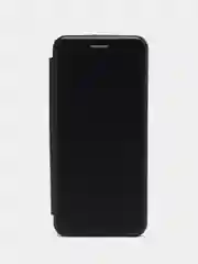 Черный чехол-книжка для Samsung Galaxy S10 Plus, S 10 Plus, s10+ экокожа (Самсунг С10 плюс)
