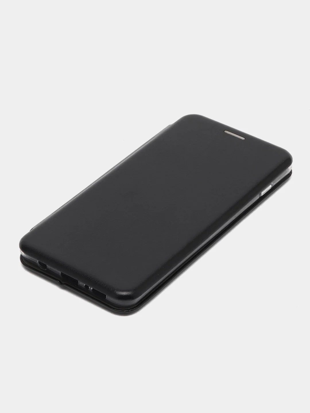 Черный чехол-книжка для Samsung Galaxy S10 Plus, S 10 Plus, s10+ экокожа (Самсунг С10 плюс)