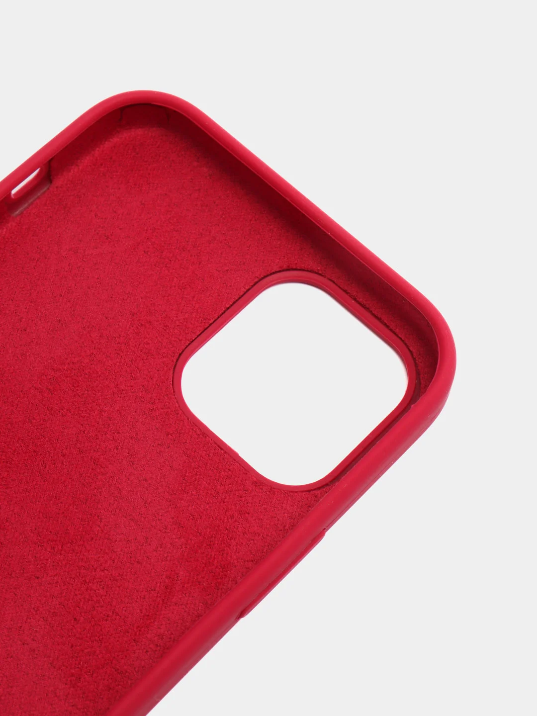 Бордовый чехол для iPhone 12, 7+, 12 Pro Max, 11 Pro Max, XS Max, Silicone Case, с закрытым низом
