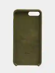 Зелёный хаки чехол для iPhone 11, 6S, 7, 8, XR, 7+, XS Max, 11 Pro Max, Silicone Case, с открытым низом