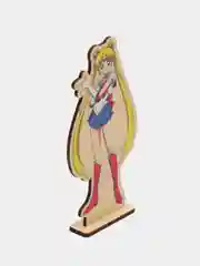 Деревянная 2D фигурка по аниме "Сейлор Мун", Луна