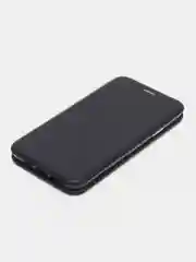 Темно-синий чехол-книжка для iPhone 11 Pro Max, 11 Про Макс, экокожа