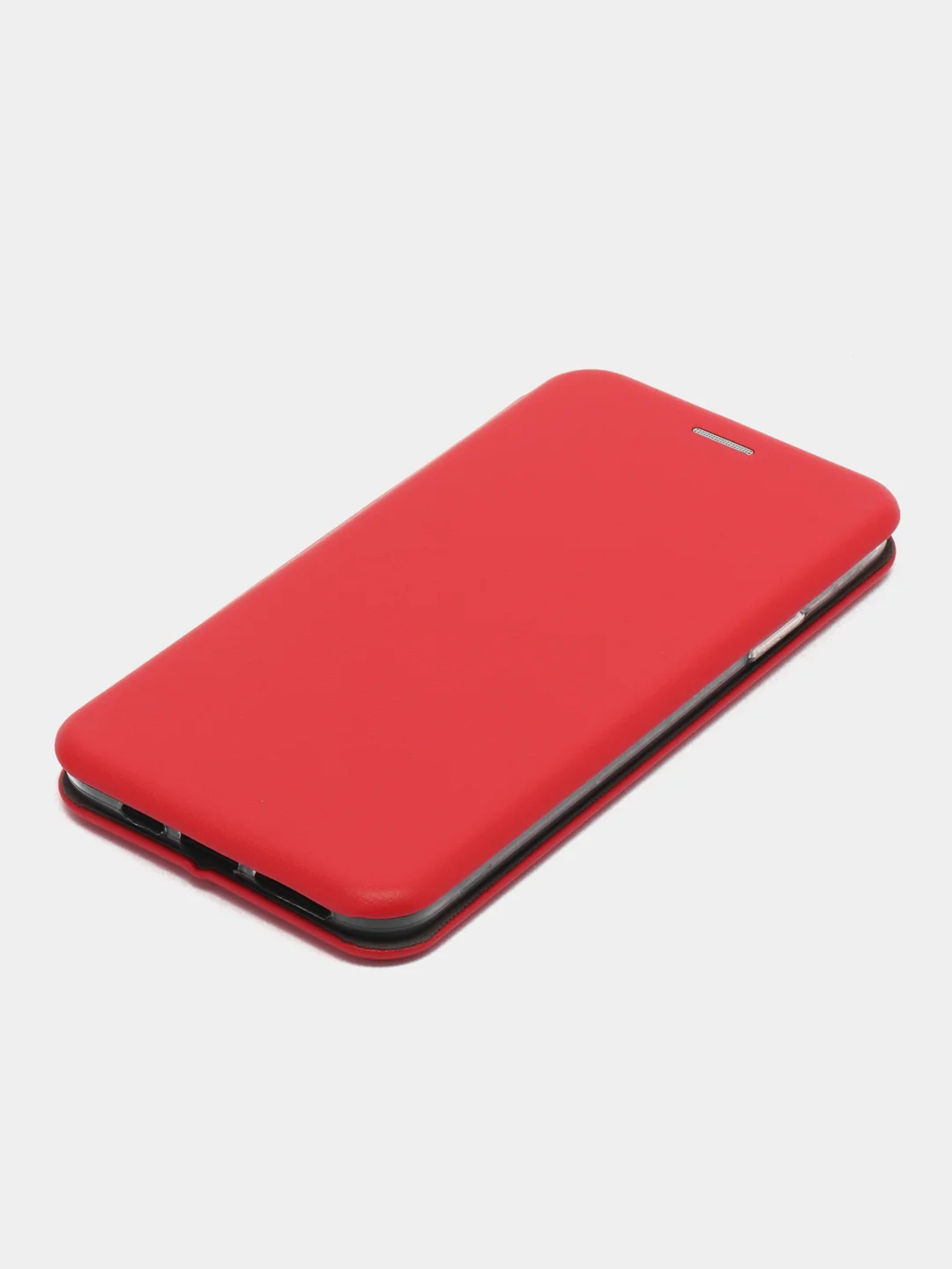 Красный чехол-книжка для iPhone 11 Pro Max, 11 Про Макс, экокожа