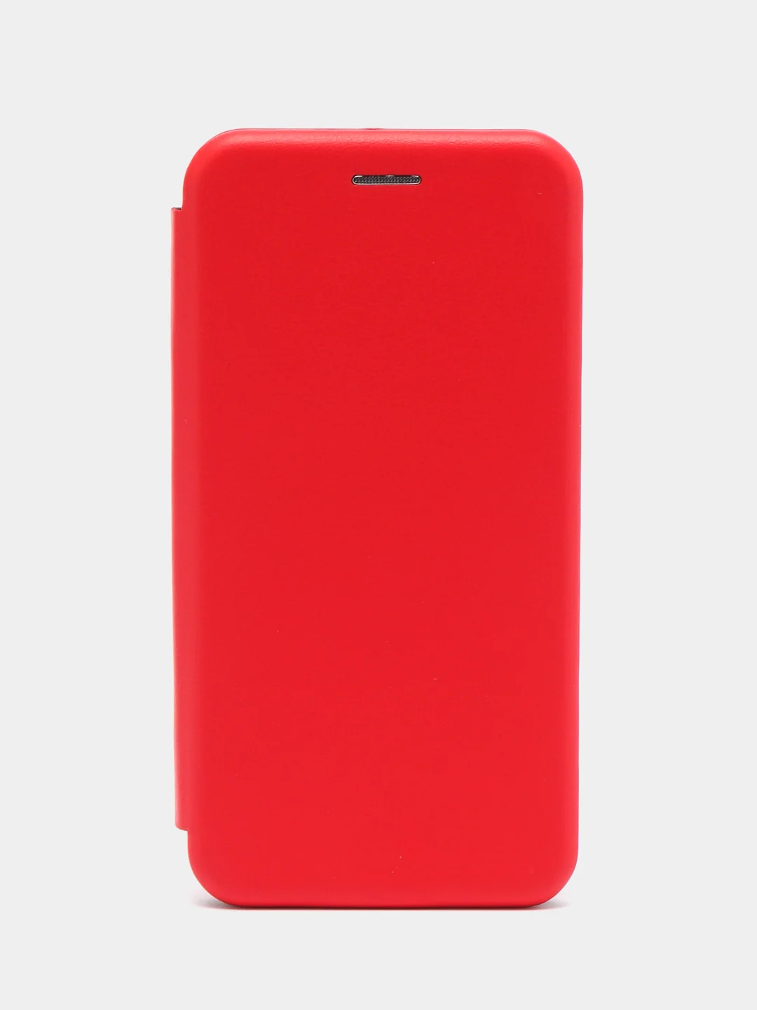 Красный чехол-книжка для iPhone 11 Pro Max, 11 Про Макс, экокожа