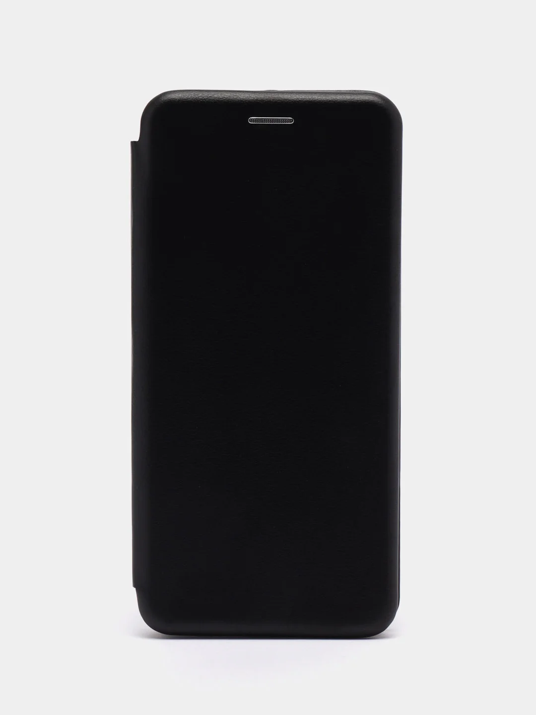 Черный чехол-книжка для Realme C 25/C25 (Реалми С 25/C25), экокожа