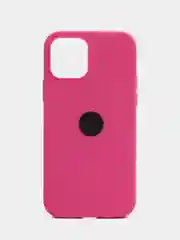 Вишнёвый чехол для iPhone 12, 7+, 12 Pro Max, 11 Pro Max, XS Max, Silicone Case, с закрытым низом