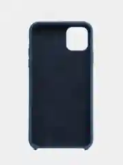Синий меланж чехол для iPhone 11, 6S, 7, 8, XR, XS, 7+, XS Max, Silicone Case, с открытым низом