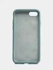 Тёмно-бирюзовый чехол для iPhone 12, 7+, 12 Pro Max, 11 Pro Max, XS Max, Silicone Case, с закрытым низом