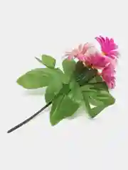 Бежевый меланж искусственные цветы. Герберы (пластиковый букет). Композиция. 18 см