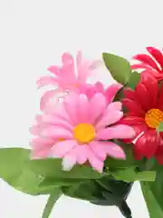 Бирюзовый искусственные цветы. Герберы (пластиковый букет). Композиция. 18 см