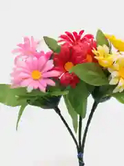 Бирюзовый искусственные цветы. Герберы (пластиковый букет). Композиция. 18 см
