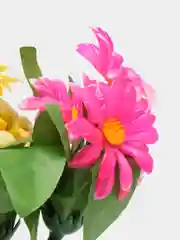 Золотистый хаки искусственные цветы. Герберы (пластиковый букет). Композиция. 18 см