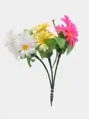 Золотистый хаки искусственные цветы. Герберы (пластиковый букет). Композиция. 18 см