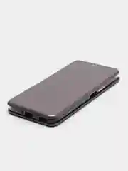 Серый чехол-книжка для Honor 50lite / 50 lite / Хонор 50 лайт, экокожа