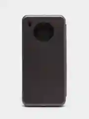 Серый чехол-книжка для Honor 50lite / 50 lite / Хонор 50 лайт, экокожа