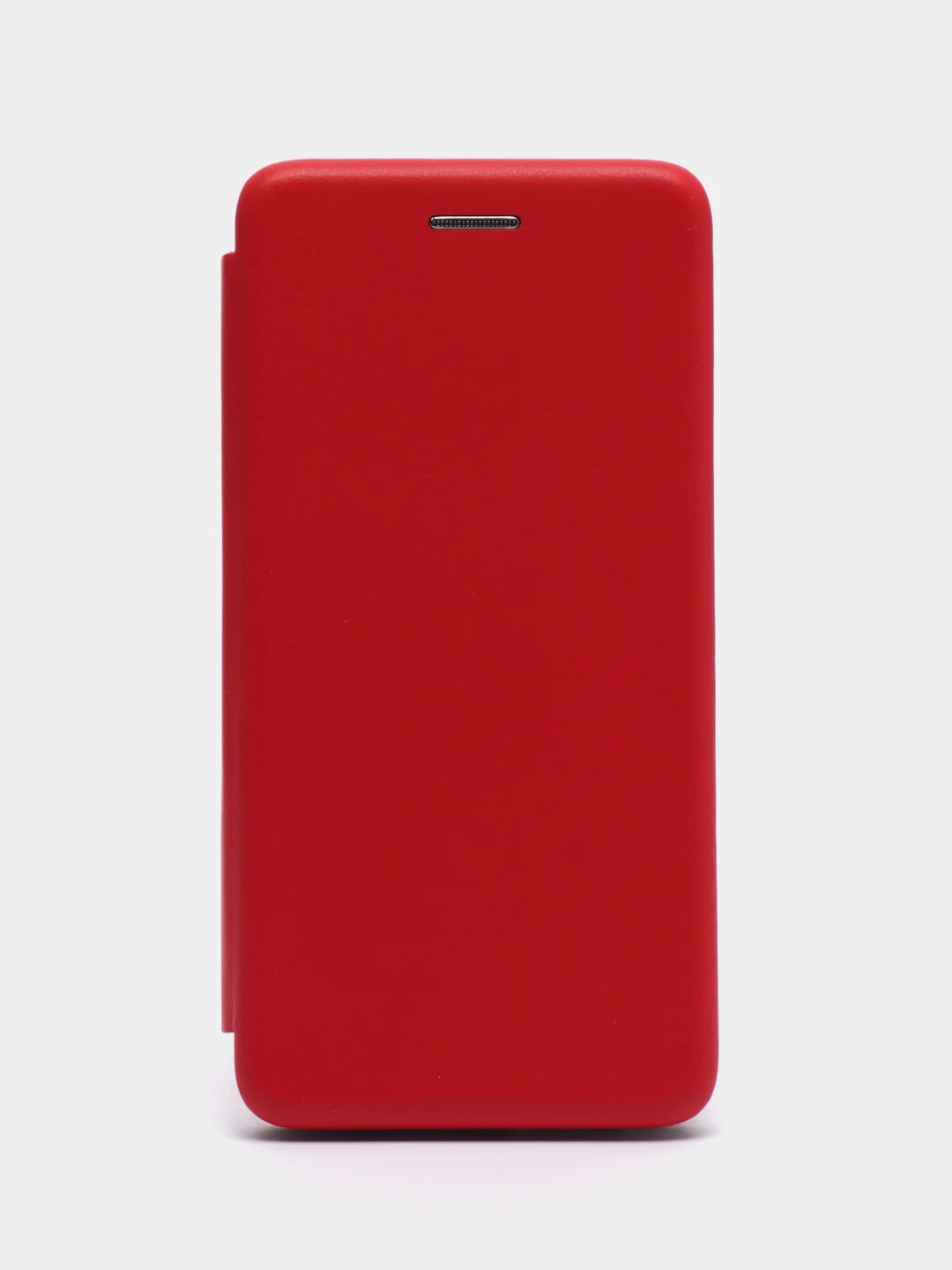 Красный чехол-книжка для Huawei Honor 8s (Хонор 8s), Y5 2019, из экокожи