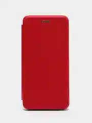 Красный чехол-книжка для Huawei Honor 8s (Хонор 8s), Y5 2019, из экокожи