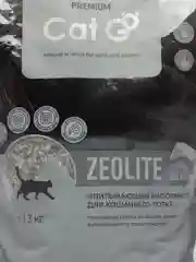 Наполнитель Cat Go ZEOLITE для кошачьего туалета, впитывающий, без запаха, 3 кг (6 л)