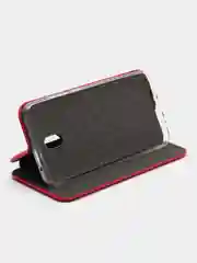 Красный чехол-книжка для Xiaomi Redmi 8a / Xiaomi Redmi 8 A / 8A / Сяоми редми 8 А / 8А, экокожа