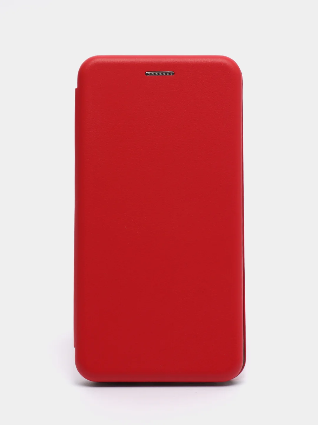 Красный чехол книжка для Huawei Honor 7A Pro (Хонор 7А Про), Y6 2018, экокожа