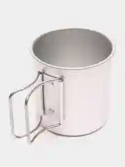 Серебряный кружка туристическая
