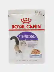 Роял Канин, Royal Canin кусочки в соусе, для стерилизованных котов и кошек, 5 шт, по 85 гр