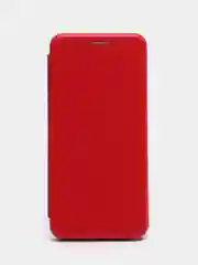 Красный чехол-книжка для Honor 50lite / 50 lite / Хонор 50 лайт, экокожа