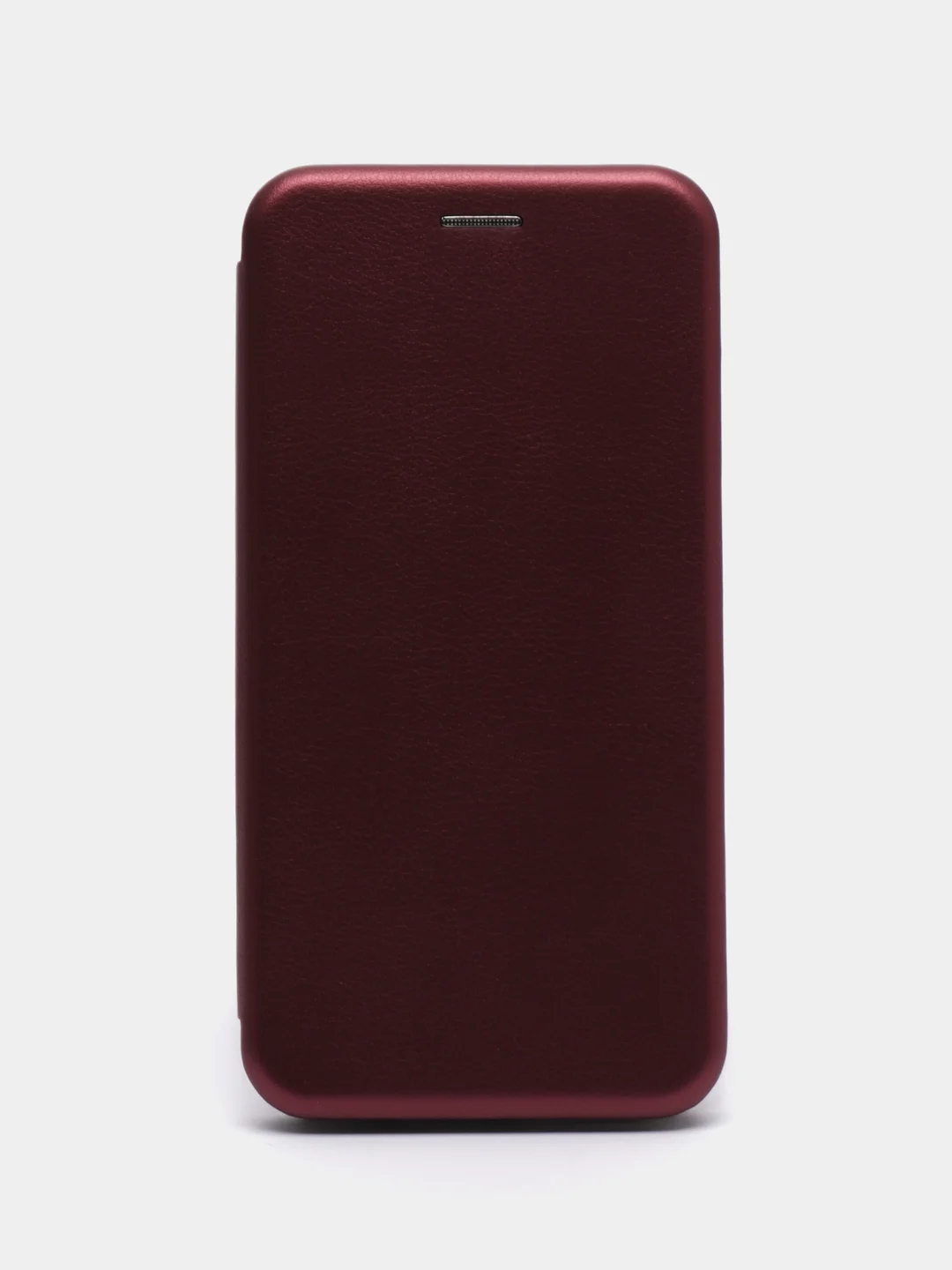 Бордовый чехол-книжка для Huawei Honor 9C, P 40 Lite E, Y 7 p, экокожа