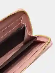 Розовый женский кошелек из экокожи, 10 цветов