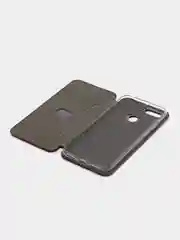 Бордовый чехол книжка для Huawei Honor 7A Pro (Хонор 7А Про), Y6 2018, экокожа