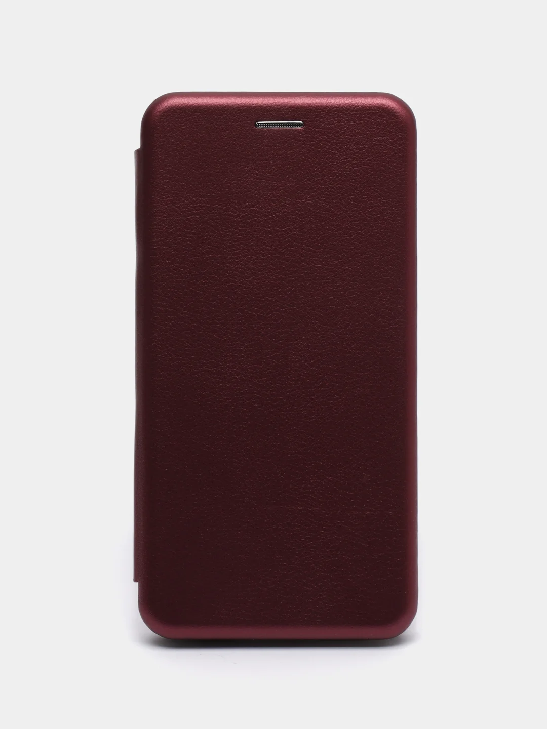 Бордовый чехол книжка для Huawei Honor 7A Pro (Хонор 7А Про), Y6 2018, экокожа