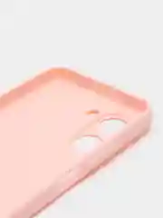 Розовый чехол Realme C30, C33, C35, 10 4G, 9i силиконовый с защитой камеры (Реалми С33)