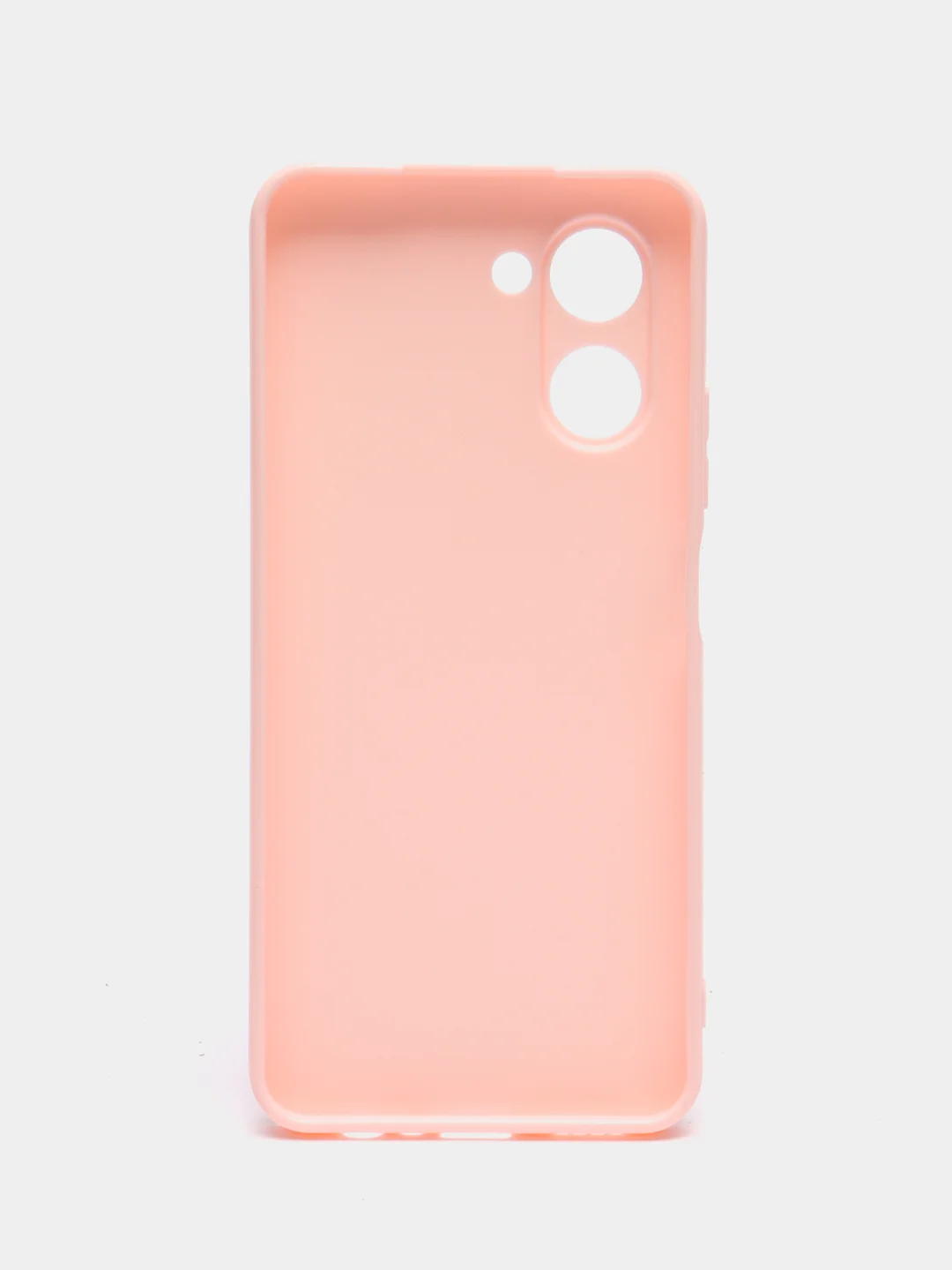 Розовый чехол Realme C30, C33, C35, 10 4G, 9i силиконовый с защитой камеры (Реалми С33)