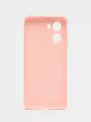 Розовый чехол Realme C30, C33, C35, 10 4G, 9i силиконовый с защитой камеры (Реалми С33)