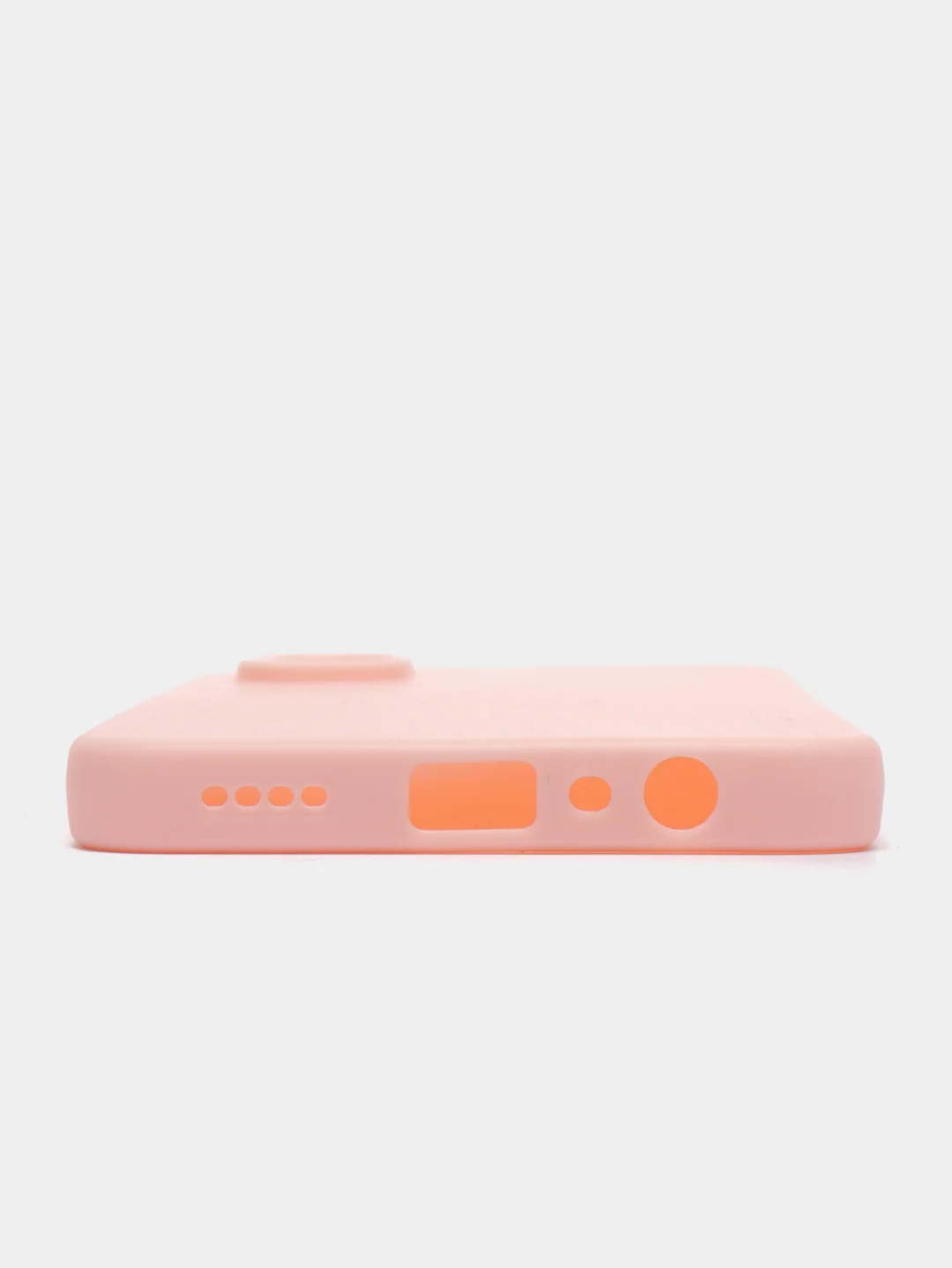 Розовый чехол Realme C30, C33, C35, 10 4G, 9i силиконовый с защитой камеры (Реалми С33)