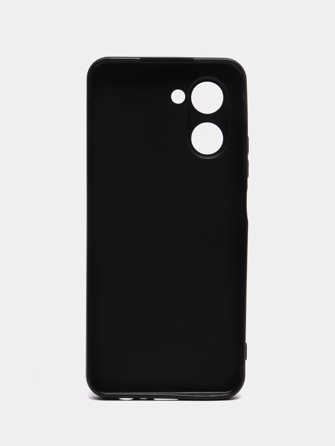 Черный чехол Realme C30, C33, C35, 10 4G, 9i силиконовый с защитой камеры (Реалми С33)