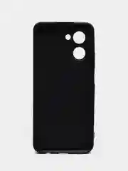 Черный чехол Realme C30, C33, C35, 10 4G, 9i силиконовый с защитой камеры (Реалми С33)