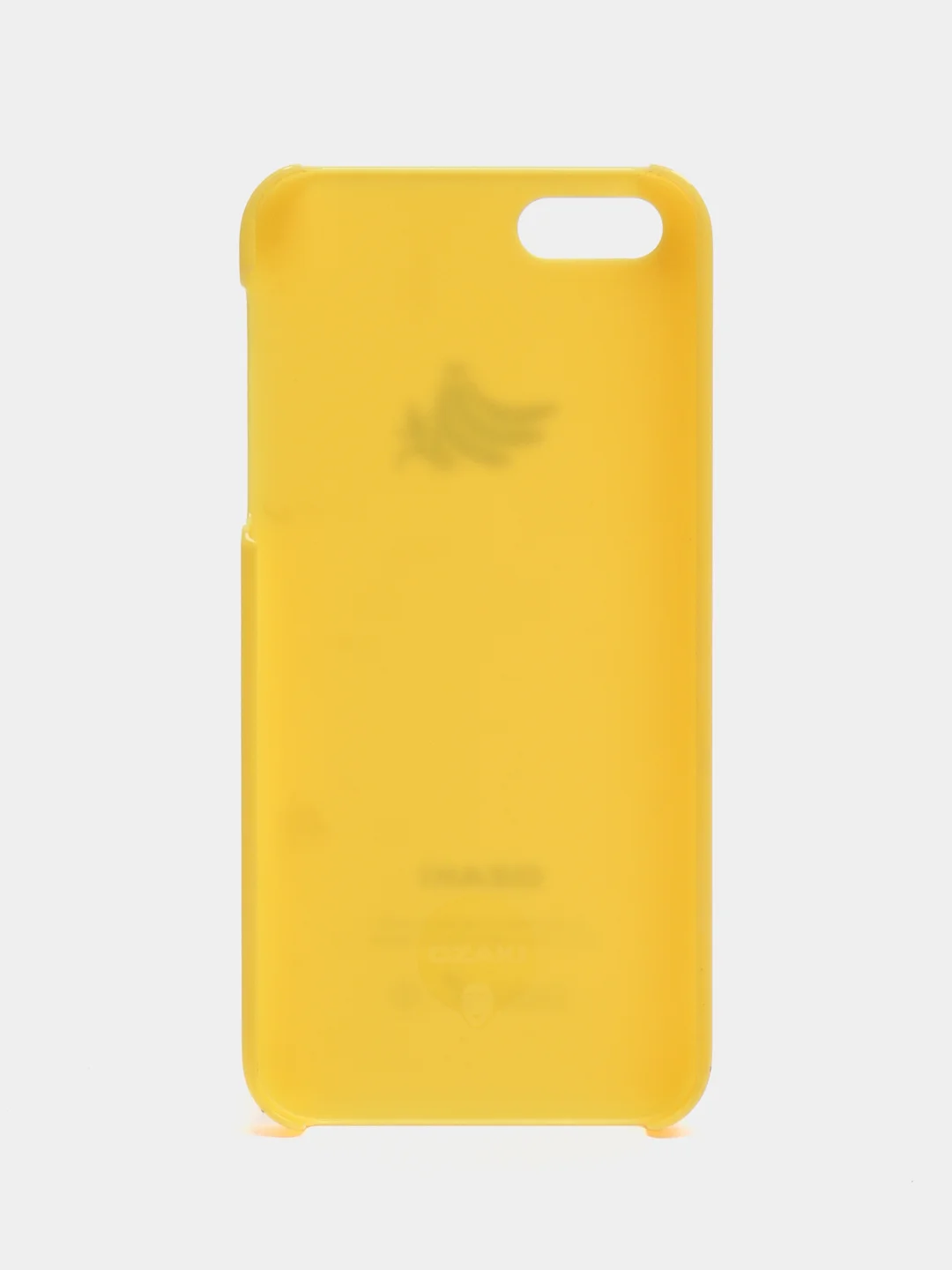 Желтый пластиковый чехол для iPhone 5/5S/SE