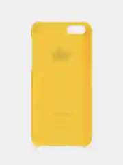 Желтый пластиковый чехол для iPhone 5/5S/SE