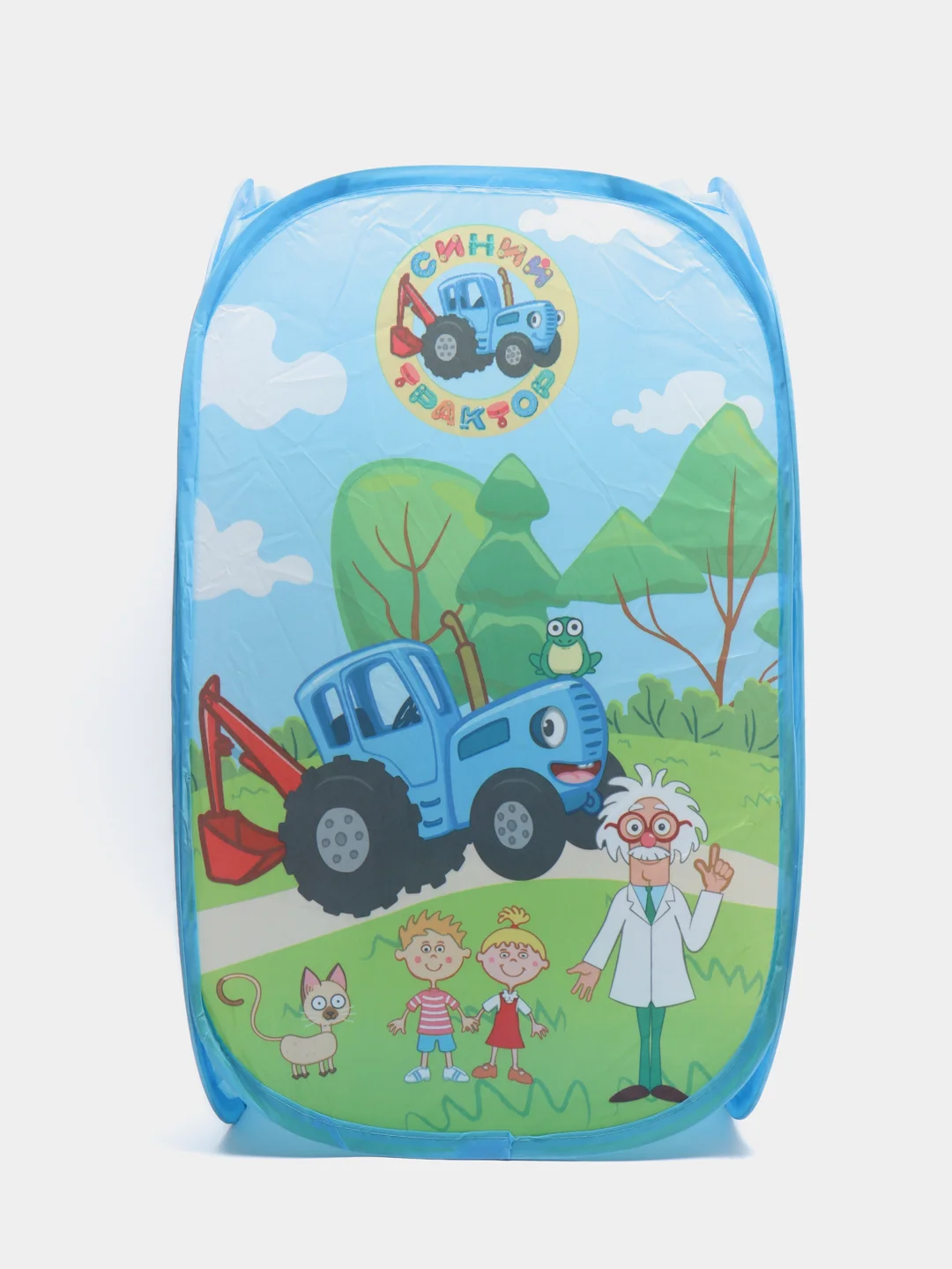 Корзина для игрушек "Синий Трактор", 36 х 58 см