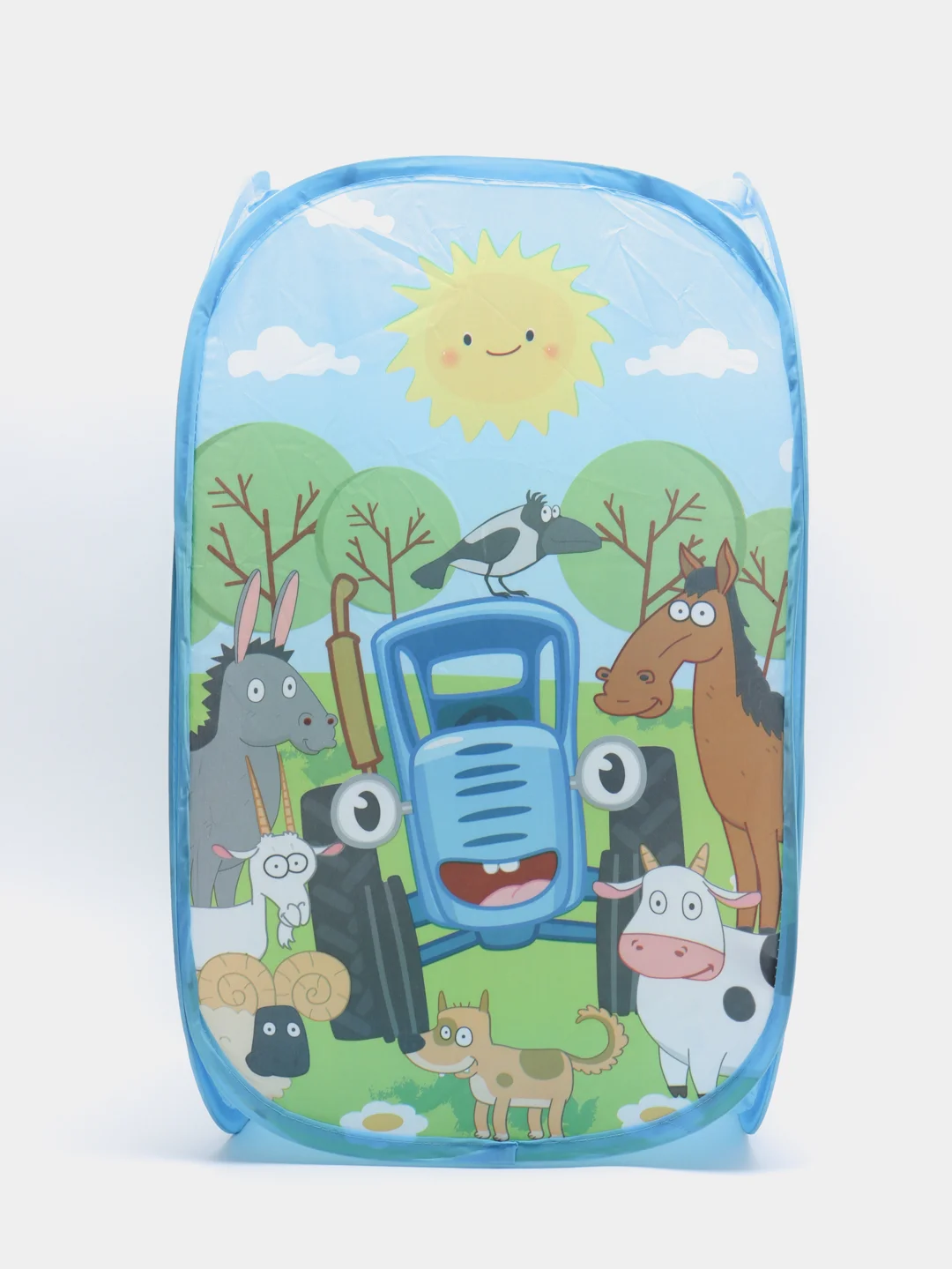 Корзина для игрушек "Синий Трактор", 36 х 58 см