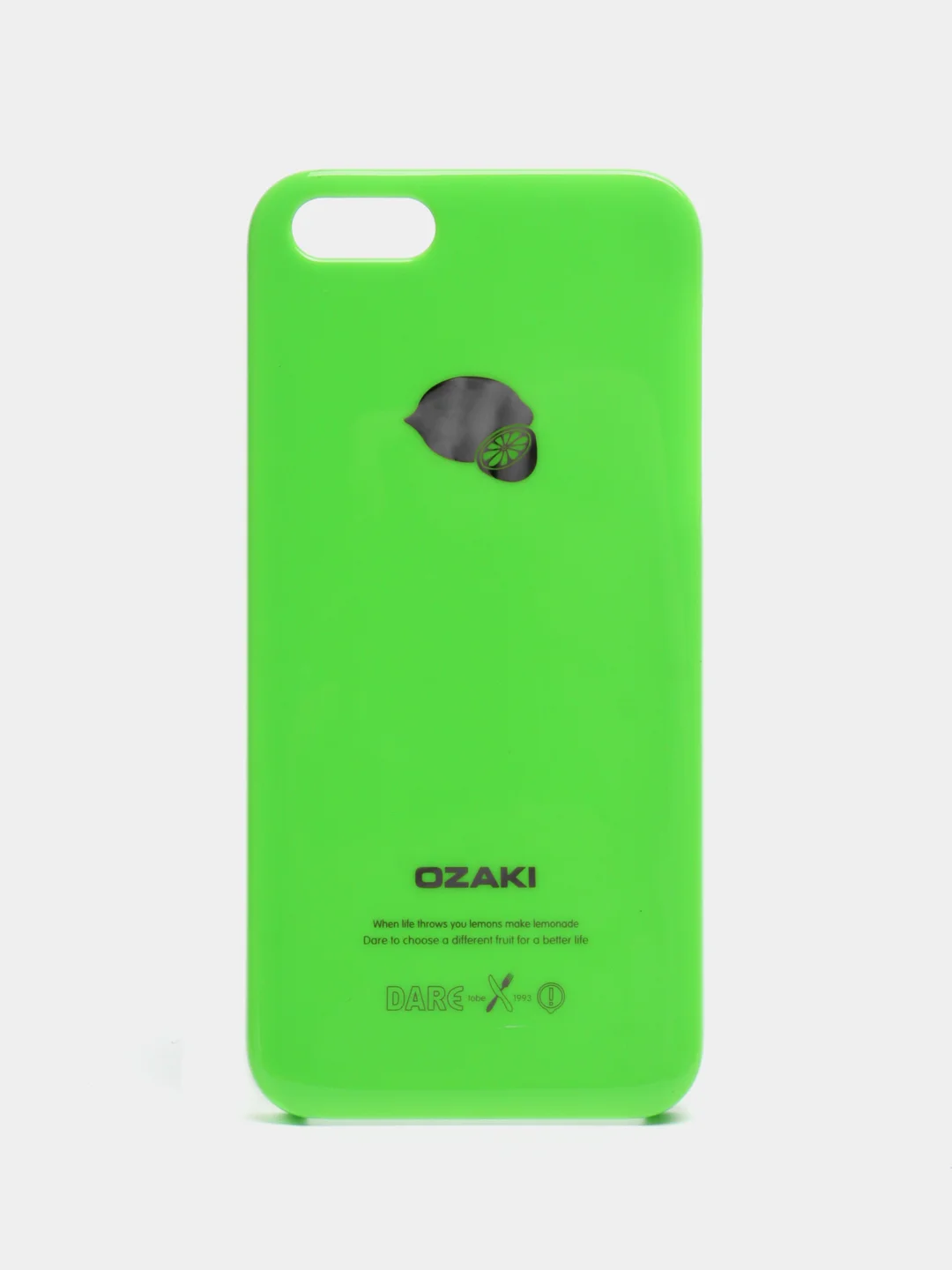 Зеленый пластиковый чехол для iPhone 5/5S/SE