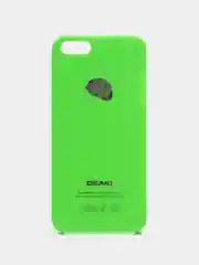 Зеленый пластиковый чехол для iPhone 5/5S/SE