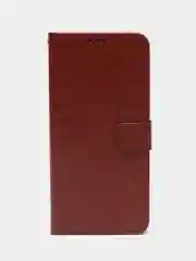 Багровый чехол-книжка с магнитной застежкой для Huawei nova Y71 / Y70 / Y70 Plus (Нова у70 Плюс)