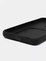Черный силиконовый чехол для Xiaomi Redmi Note 9 (Сяоми Ноут 9), с карманом для карт, прозрачный