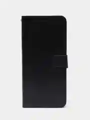 Черный чехол-книжка с магнитной застежкой для Infinix HOT 12i (Инфиникс Хот 12 ай)