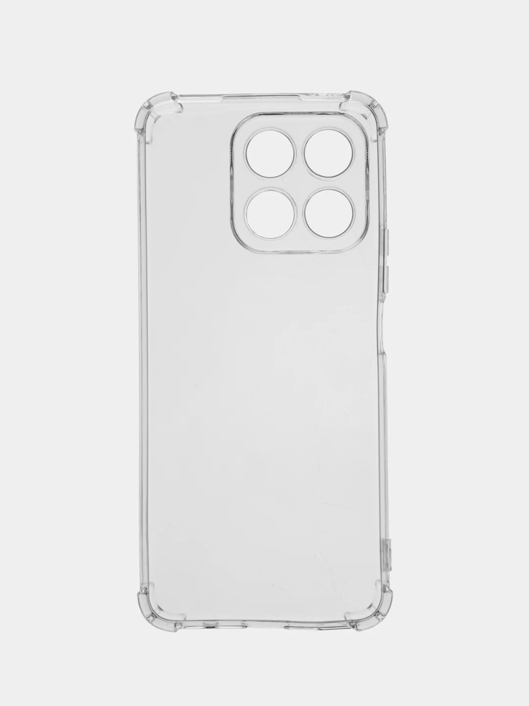 Оранжевый чехол для Honor X8a (Хонор Х8а), прозрачный
