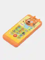 Обучающая игрушка - телефон с мягкими ушками "Три кота"