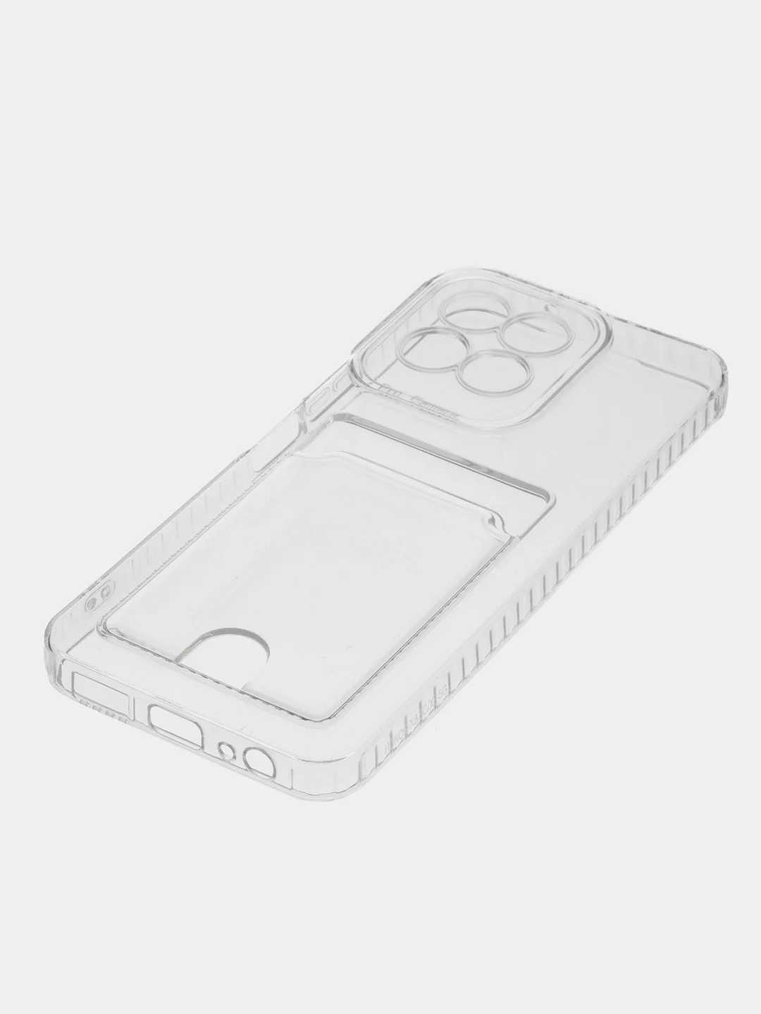 Марсала чехол для Huawei Honor X8 5G/X6 5G (Хонор Х8, Х6 5Г), прозрачный, с карманом для карты