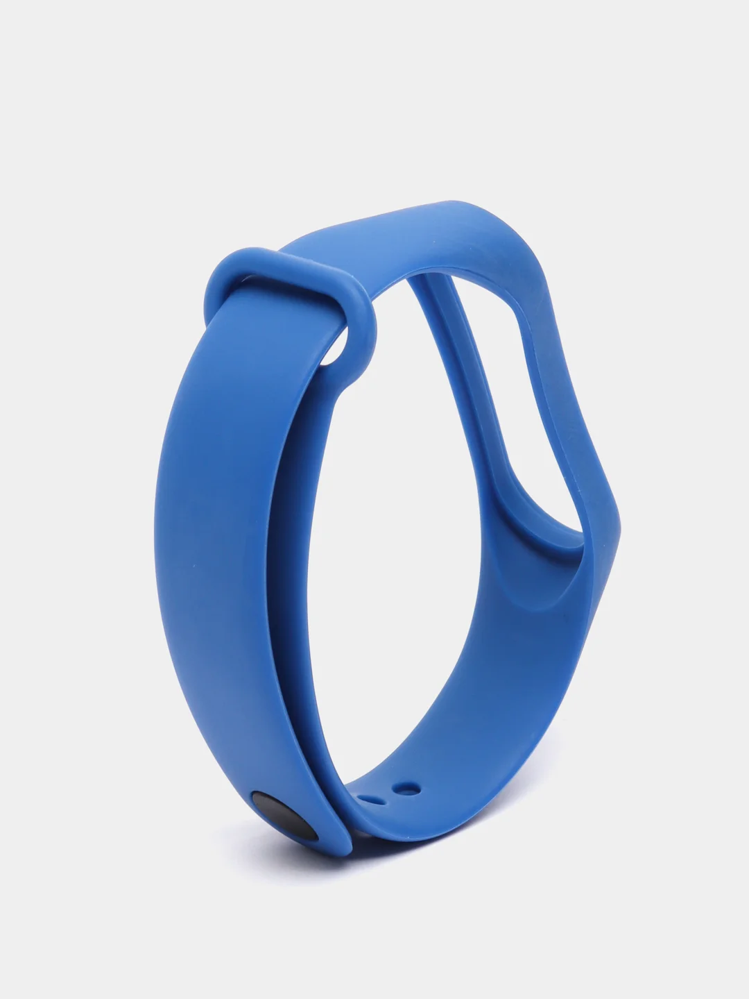 Лазурный силиконовый ремешок Xiaomi Mi Band 3, Mi Band 4 (Сяоми Ми Бэнд 3, Ми Бэнд 4)